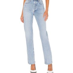 Agolde Lana Straight Jeans in Riptide NWOT